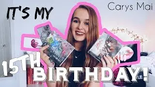 IT'S MY 15TH BIRTHDAY! | Carys Mai