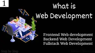 #1. What is Web Development  || Introduction to Web Development || Complete beginners guide.
