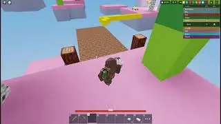 Ep.1 Building And Bridging  (Solo ROBLOX Bedwars)
