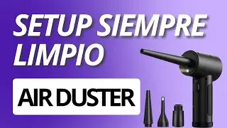 Mantén siempre limpio tu setup gamer  / productivad con esto