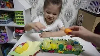 Чем заняться с ребенком? Пасхальная корзинка своими руками. Поделки с детьми.
