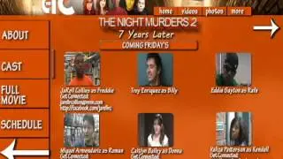 The Night Murders 2, [CAST SECTION 1]
