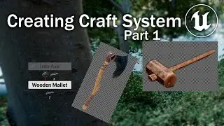 Unreal Engine 5 Tutorial - Crafting Items Part 1: Select an Item to Craft