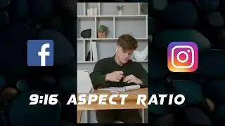 Cover horizontal video to vertical format in one click