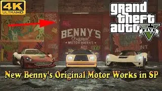 How To Install Benny's Original Motor Works in SP Garage Mod In GTA 5