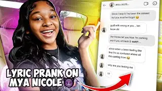 VLOGMAS DAY 2 | LYRIC PRANK ON MYANICOLE