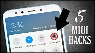 INSANE 5 MIUI 10 NEW TRICKS ✔