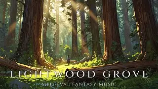 Lightwood Grove 🌿✨  Medieval Fantasy Music for Focus & Calm