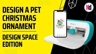Designing a Christmas Ornament in Design Space on your mobile | Tutorial | South African YouTuber