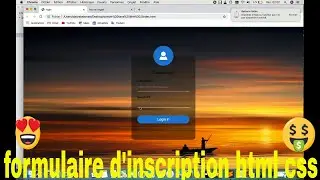 HTML et CSS : Créer une formulaire D'inscription HTML CSS 