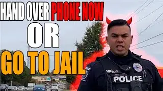 TYRANT COP DEMANDED PHONE BUT FAILED | 1ST AMENDMENT AUDIT