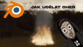 Jednoduchá simulace ohně | blender