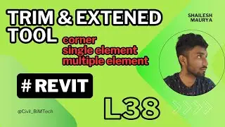 Revit Tutorial Lecture 38 | Trim & Extend Commands Explained | Revit 2022