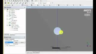 Flow Past a Cylinder – Estimation of Lift Force Using User-Defined Functions in Ansys - Geometry