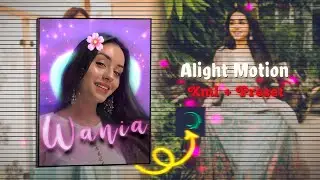 Chaleya || Ae Inspired Xml Preset || New Alight Motion Xml Preset by 