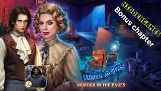 criminal archive 3  MURDER IN THE PAGES Bonus Chapter full walkthrough