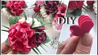 MK🌿🌸🌿FAST AND EASY🌿🌸🌿FLORAL DECORATIONS for little FASHIONISTAS🌿🌸🌿Handmade FLOWERS