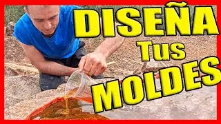 😋 Como Hacer MOLDES DE POLIURETANO imitacion (Piedra)