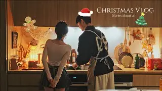 Our Last Christmas Celebration Abroad | Café Lunch, Homemade Dinner & Gaming 🎄 | Couple Vlog