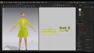Marvelous Designer Tutorial Basic l Animation basics
