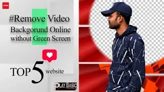 Remove Video Background Online without Green Screen