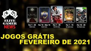 Jogos GRÁTIS Xbox LIVE GOLD de Fevereiro 2021 (Xbox/Xbox 360/Xbox ONE)