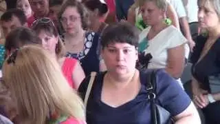 Узловая 17 школа, последний звонок 9 класса (фрагмент, Родители и ......) 2013г.