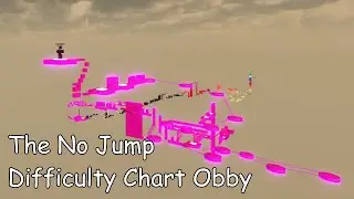 The No Jump Difficulty Chart Obby (All Stages 1-139) (ROBLOX Obby)