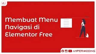 Membuat Menu Navigasi di Elementor Free
