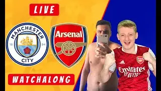 🔴 MAN CITY vs ARSENAL LIVE Fan Reaction - Football with Denveloper