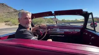 Test Drive  - 1940 LaSalle model 52 convertible sedan Blue!