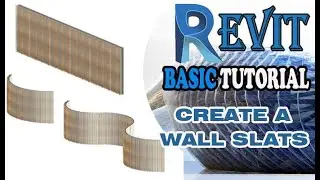 REVIT - CREATE A WALL SLATS