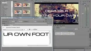 Как создать лирик-видео в Sony Vegas