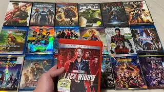 MCU Films Collection 2021 | Marvel Studios | Black Widow Unboxing
