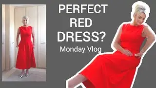 Perfect Red Dress? - MONDAY VLOG