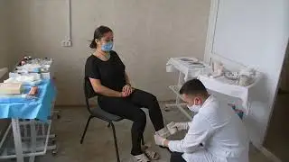 Табанға сегіздік тәрізді орап таңу тәжірибелік дағдысы