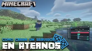 How to create a MINECRAFT SERVER in Aternos [FREE] (2024)