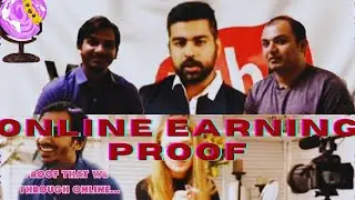 How to or how much earn from YouTube how can we earn from Online with Earning Proof of best youtuber