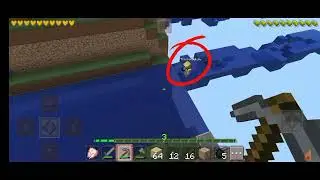 me and rainbow sheep are playing in my world #minecraft #gaming