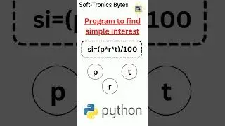 Program to find simple interest 