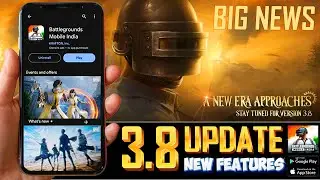 BGMI NEW UPDATE 3.8 : Top Features, AI Teammates, New Changes & More - NATURAL YT