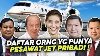 Tajir Melintir! Orang Indonesia Ini Memiliki Pesawat Jet Pribadi !