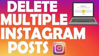 How to delete multiple Instagram posts on your computer step by step 
