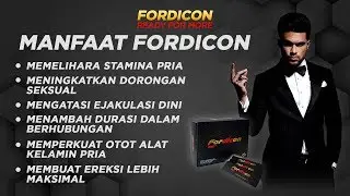 VIDEO FORDICON - MINUMAN SERBUK KHUSUS PRIA DEWASA