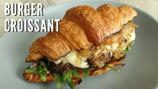 Deliciosa Burger en Croissant 🍔+🥐