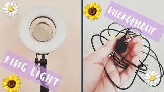 Anillo de Luz/ Kshioe 8-inch Dimmable Desk Ring Light