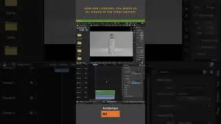 Blender Tip Video Speed Control | AR3Designs Daily Blender 3D Tips