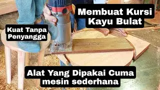 Cara Membuat Kursi Minimalis Bulat || Kursi Minimalis || Kursi Cafe