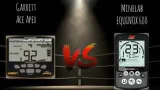 Garrett Ace Apex VS Minelab Equinox 600