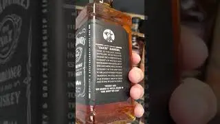 Custom Labeled Jack Daniel's Whiskey for the Groom as a wedding gift